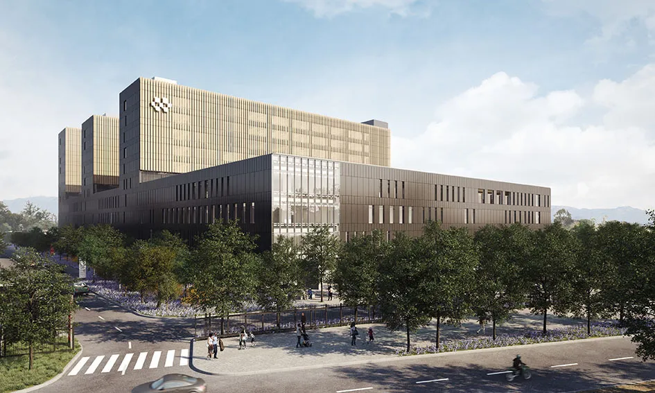 Hospital Felix Bulnes Maqueta